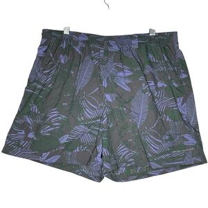 Columbia PFG Omni-Shade Swim Trunks Mens XL Super Backcast Hawaiian Tropical 6"